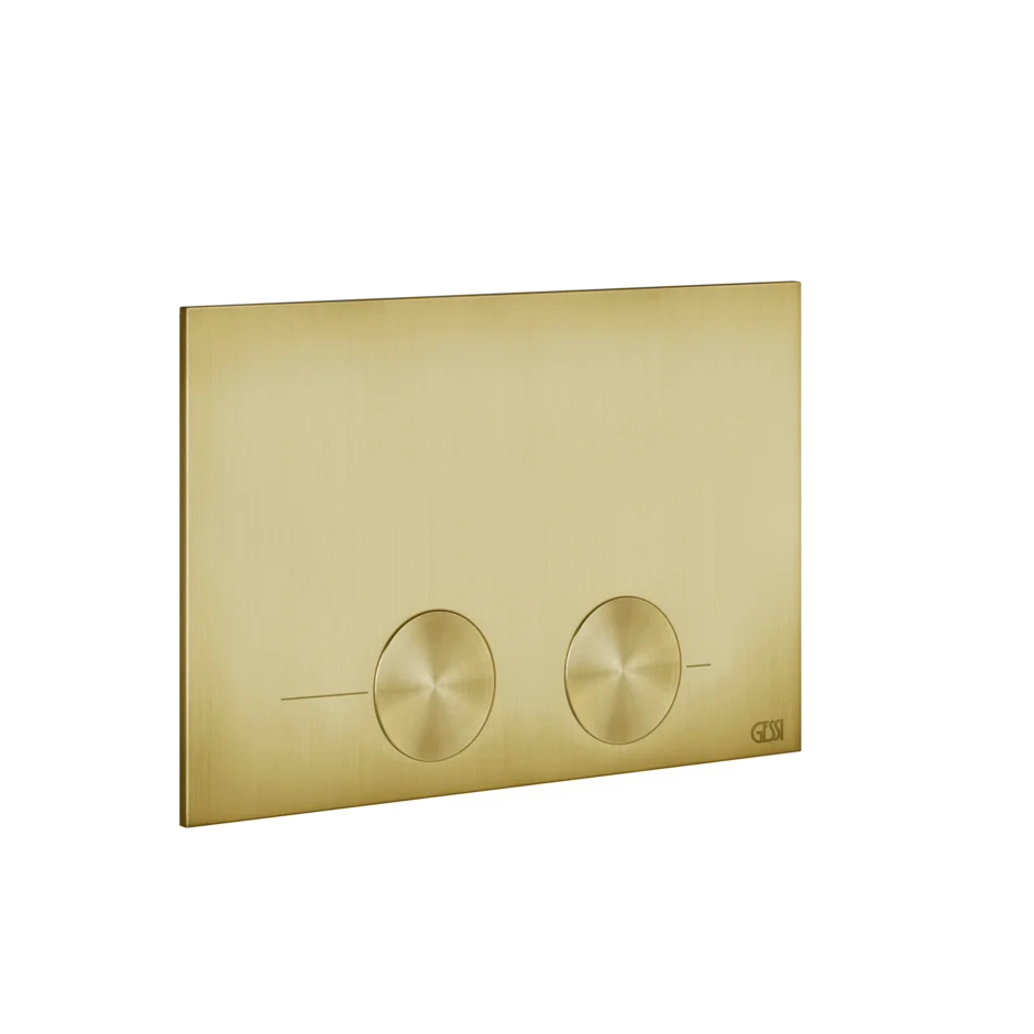 Запорная пластина 54617 716 Gessi Inverso PVD С ЗОЛОТОЙ ЩЕТКОЙ 54617716