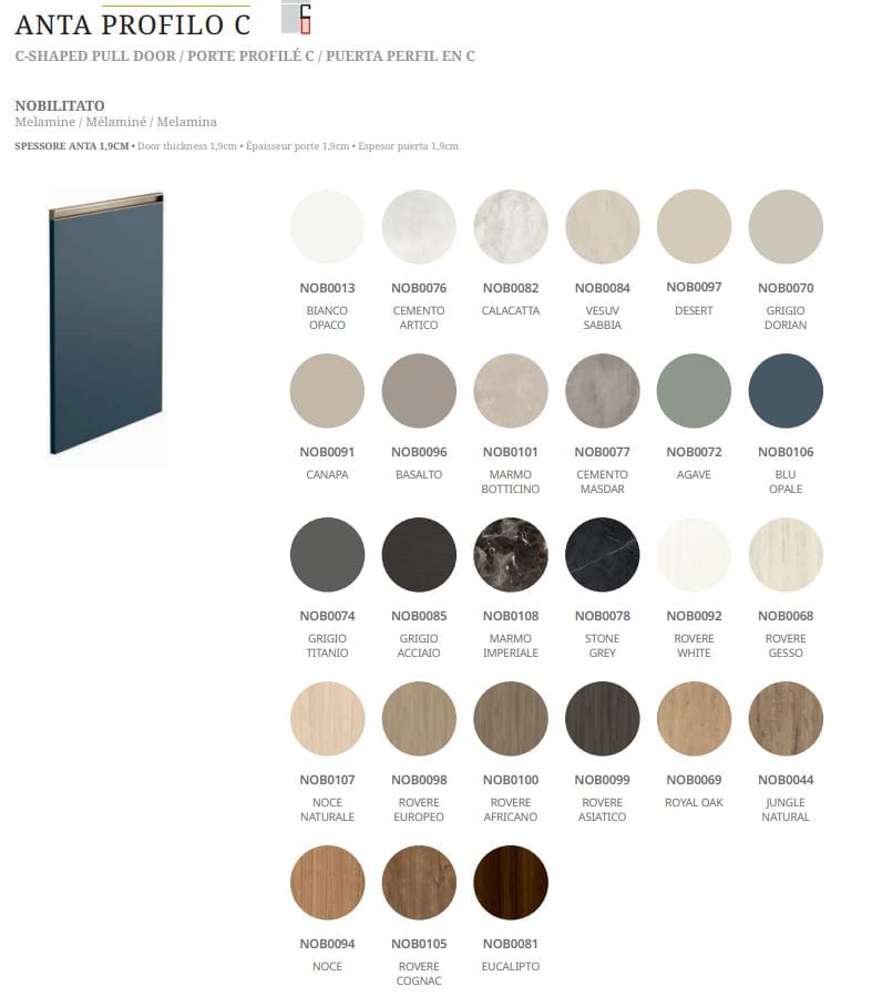 Встроенная кухня Febal Casa Modula ARCH-00140763 - Вид №15