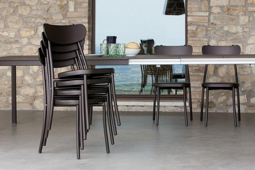 Vermobil Штабелируемый металлический садовый стул Miami Mi100 - Вид №13