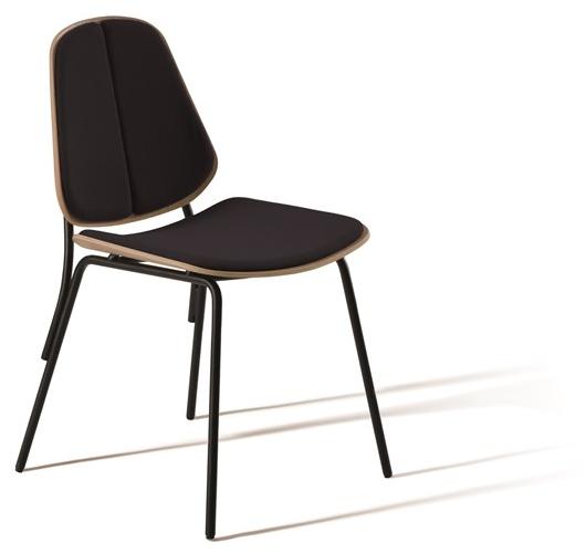 Capdell Стул из стали и дерева со встроенной подушкой Col sun-id-1489679 - Вид №7