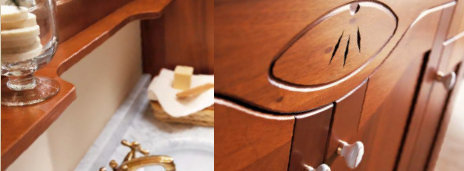 FI11 FIORDALISO Комплект мебели для ванной комнаты 155 см ARDECO Ardeco S. R. L 42551 - Вид №1