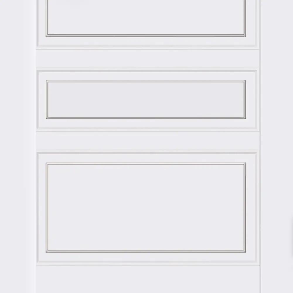 Дверь межкомнатная Сканди 3Р глухая эмаль цвет белая 70х200 см VELLDORIS STLM-2095385 - Вид №2