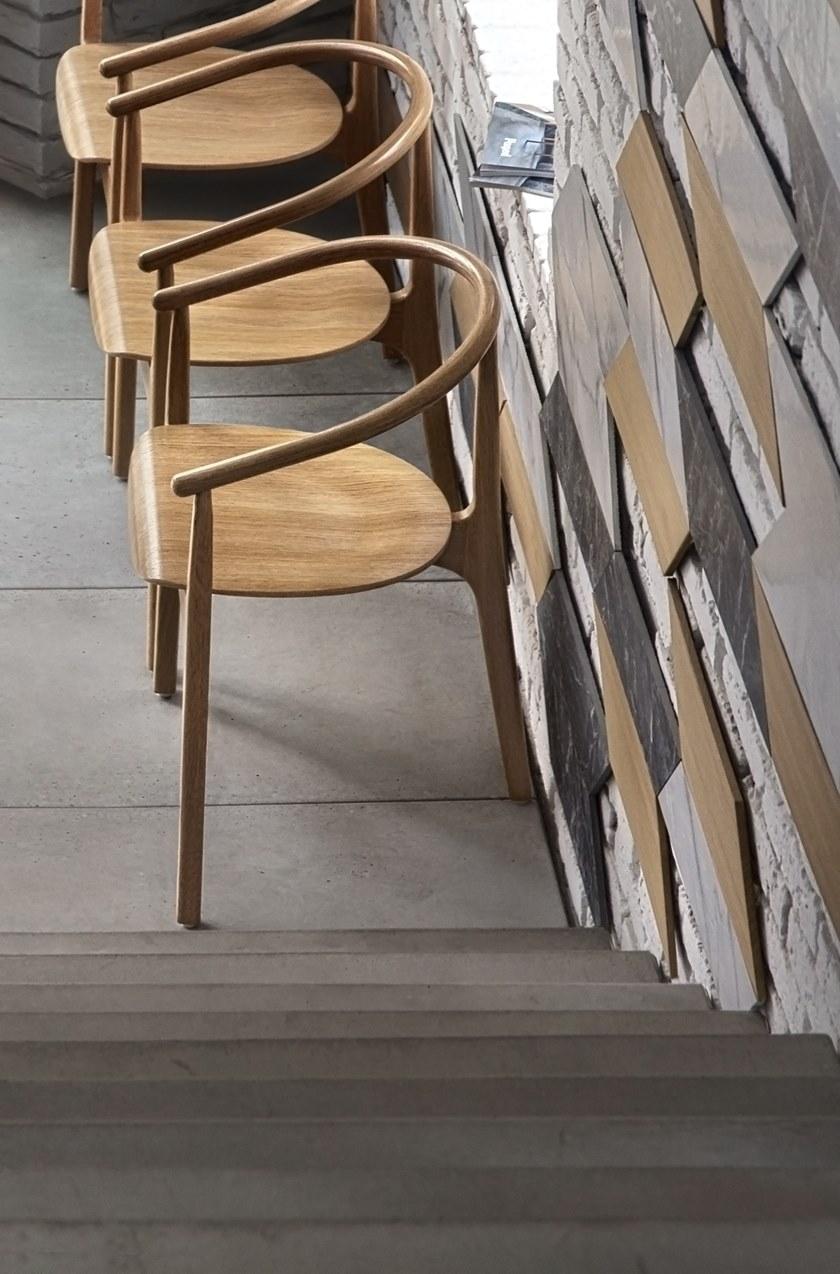 Paged Деревянный стул с подлокотниками Evo Evo b-2940 - Вид №3