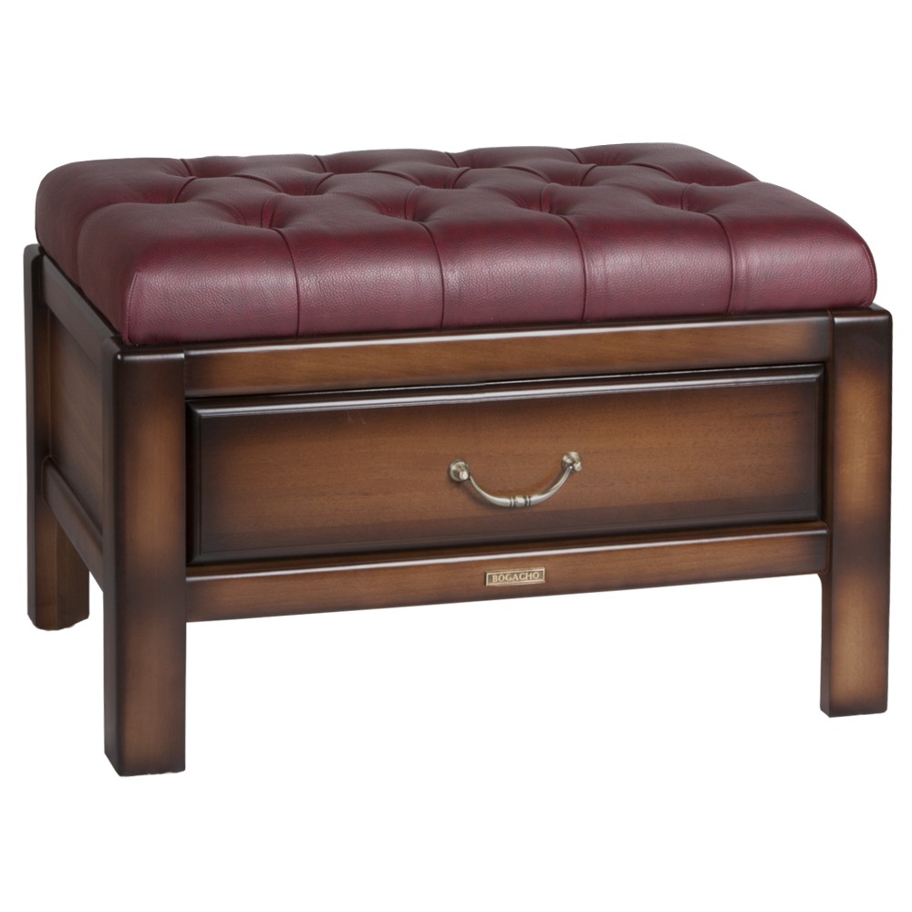 11127 Банкетка Лотос 6 Орех Бордо BOGACHO 4627138159842