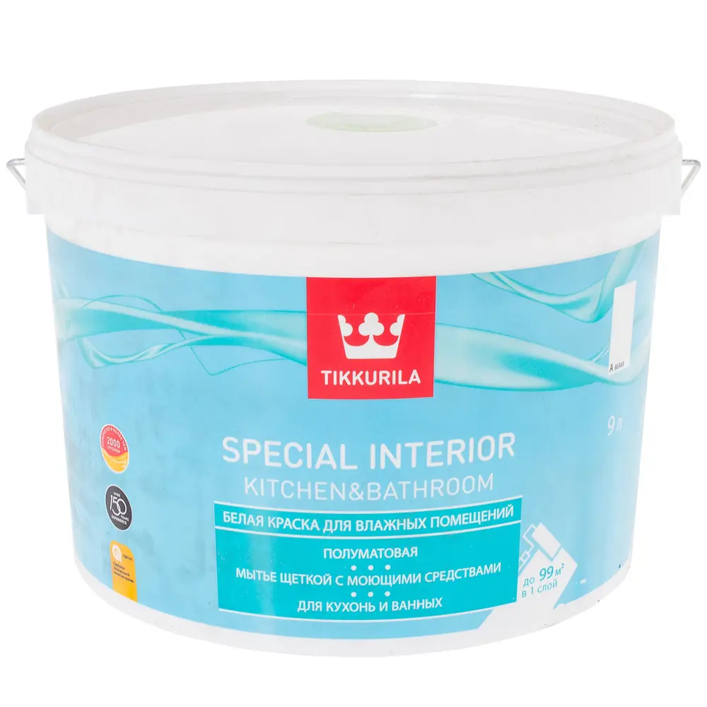 Краска Special Kitchen&Bathroom база A 9 л Tikkurila STLM-2201274