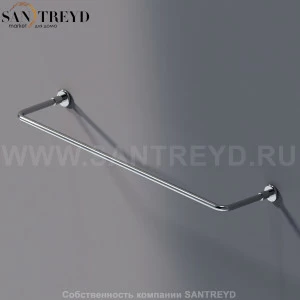 Agape O Полотенцедержатель 43 см хромированный AFER0858A