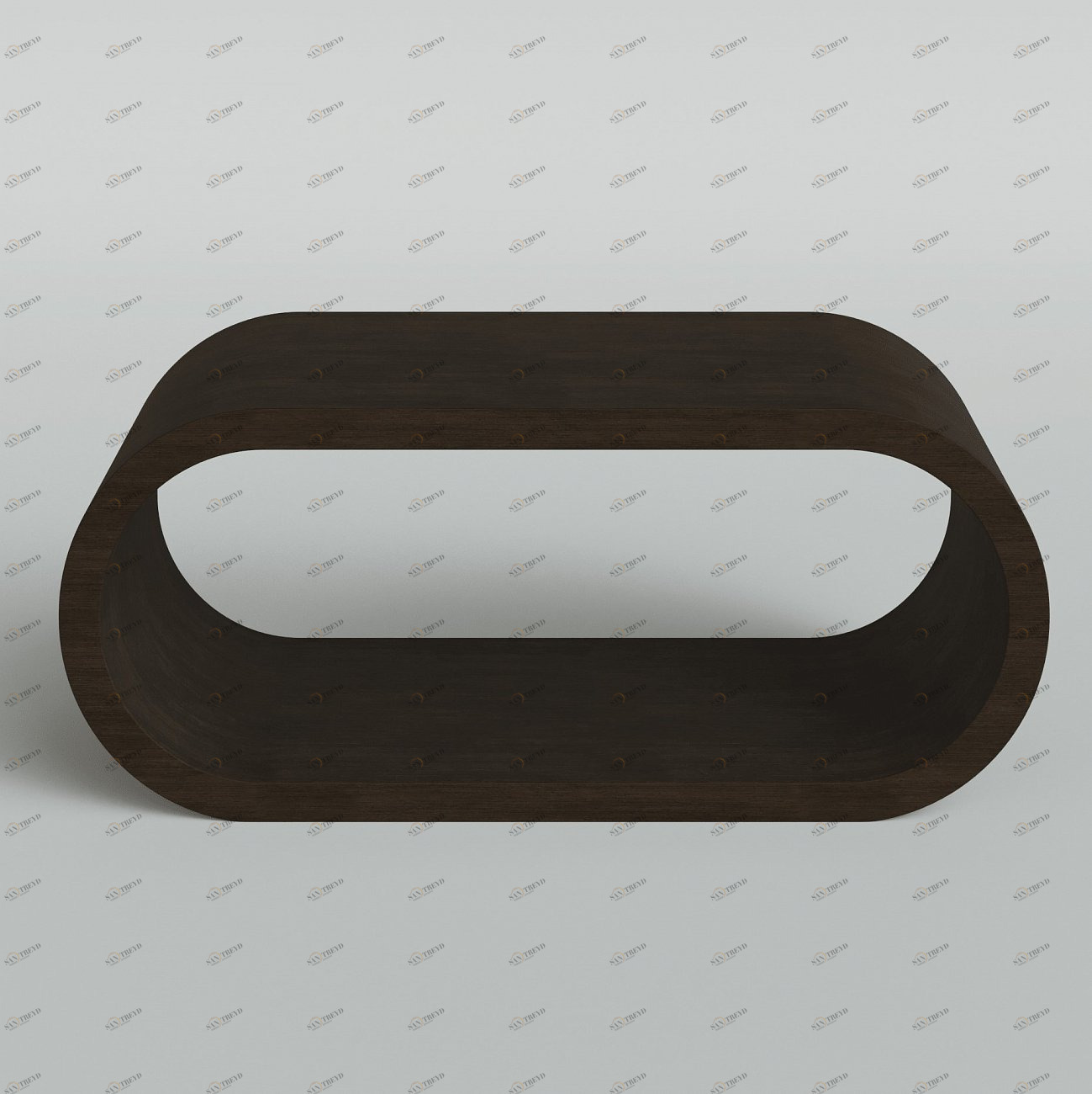 Тумба под телевизор 46х110 см венге "Цикл" ODINGENIY  00-3885843 Венге;коричневый 