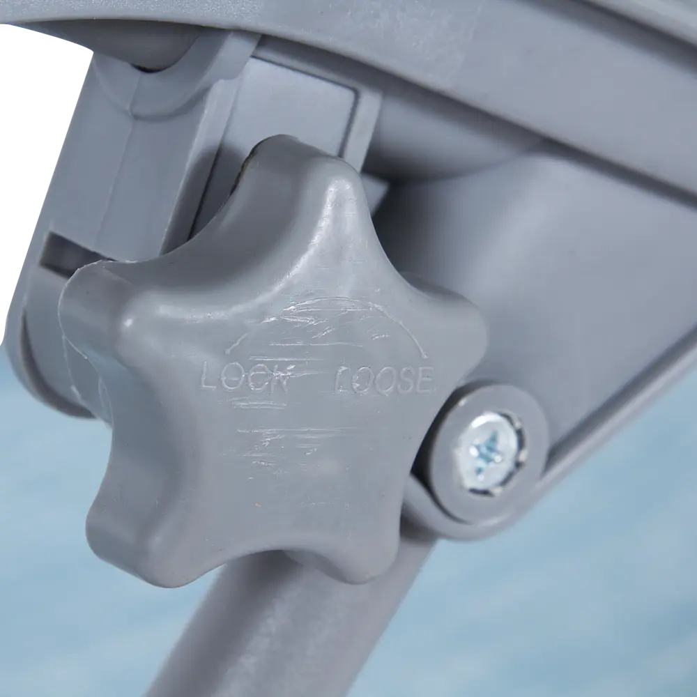 Шезлонг Бриз 165х110х65 см сталь/текстиль голубой GREENGARD STLM-2173855 - Вид №1