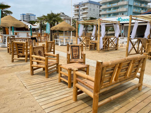 Гостиная бамбуковый садовый набор