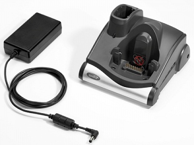 CRD9000-111SES Single slot cradle kit, (intl). incl: single slot cradle (crd9000-1001sr) and p/s (pwrs-14000-148r). buy country specific 3 wire ac cord separately. Zebra Santreyd 