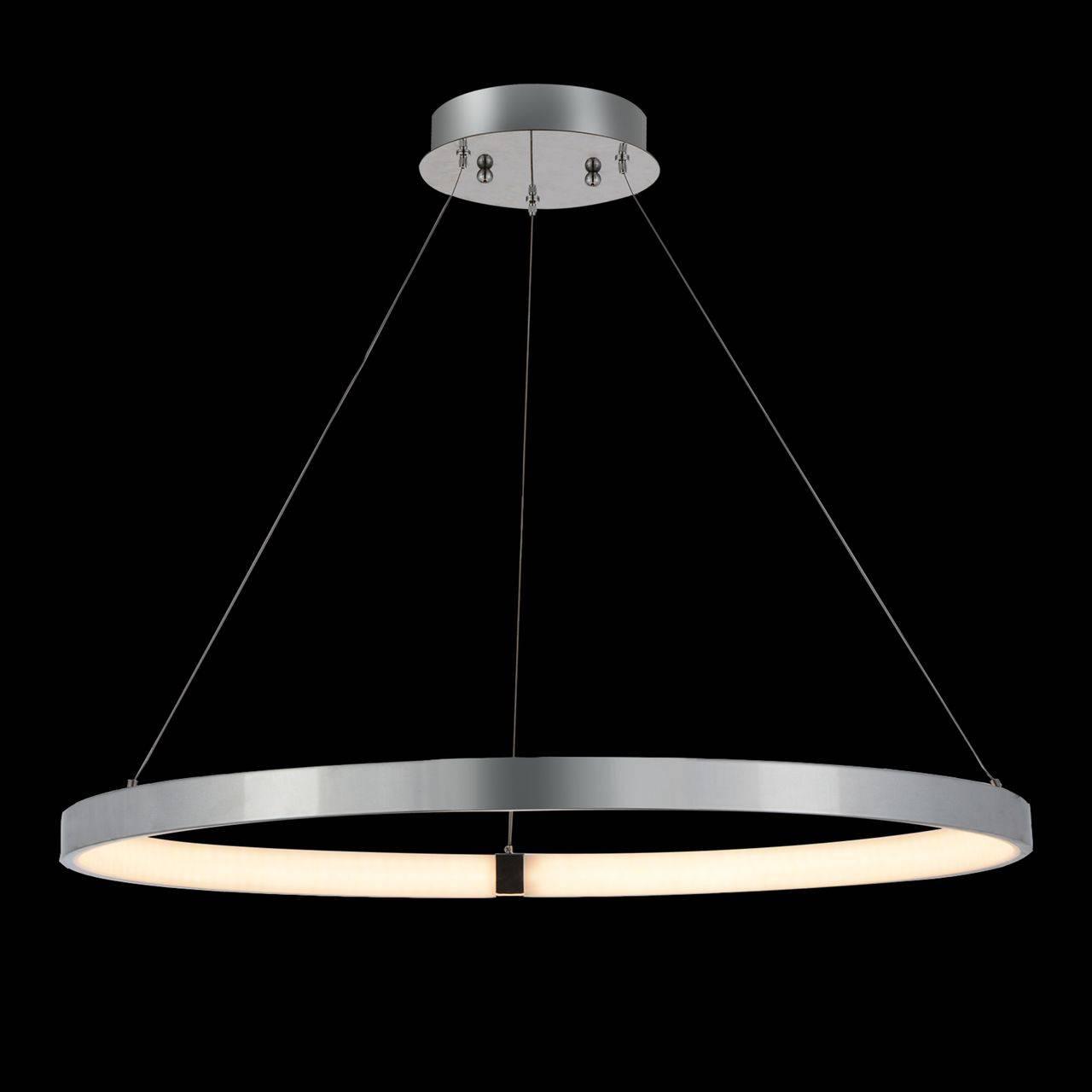 Подвесной светодиодный светильник ST Luce Facilita SL911.113.01 ST LUCE ДИЗАЙНЕРСКИЕ, FACILITA 072147 Хром  - Вид №1