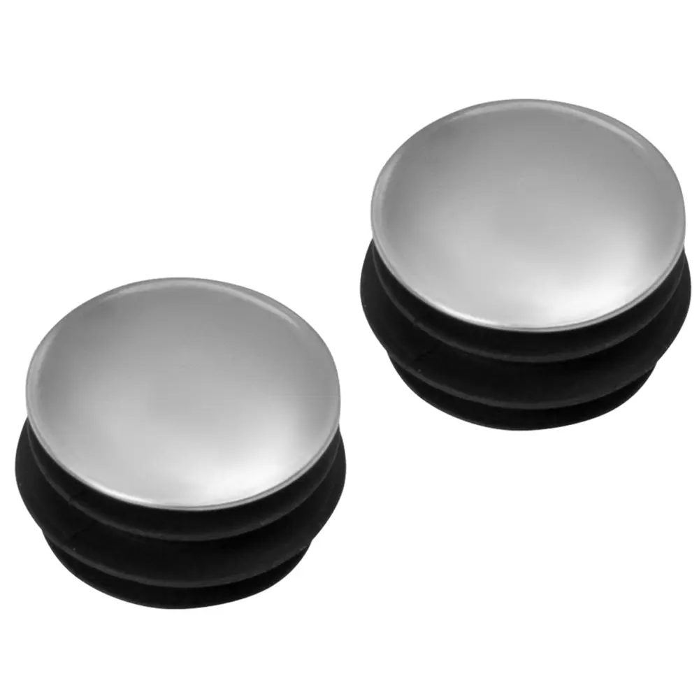 Заглушки для штанги НСХ хромированные 2.5 см, 2 шт - элегантное завершение системы хранения 81961387 STLM-0015526 - Вид №2