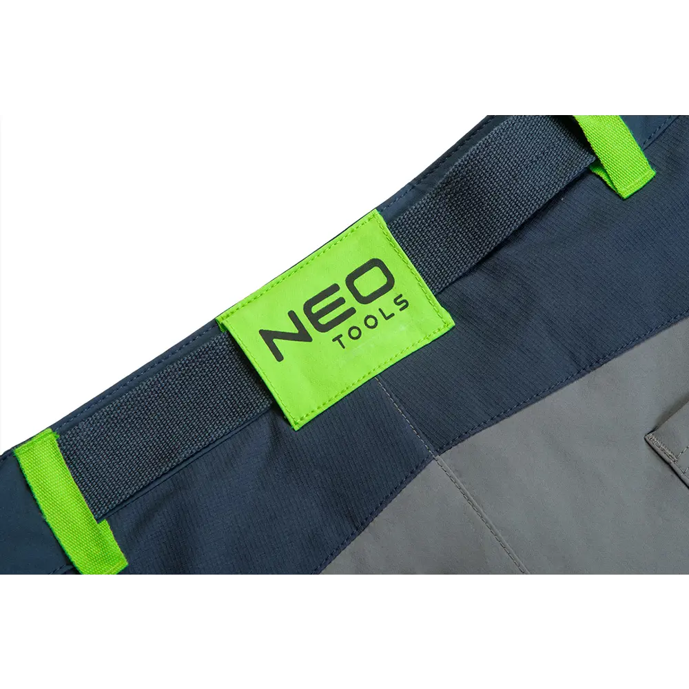 Брюки рабочие Neo Tools Premium серые/темно-синие/зеленые размер S рост 175-178 STLM-2018144 - Вид №9