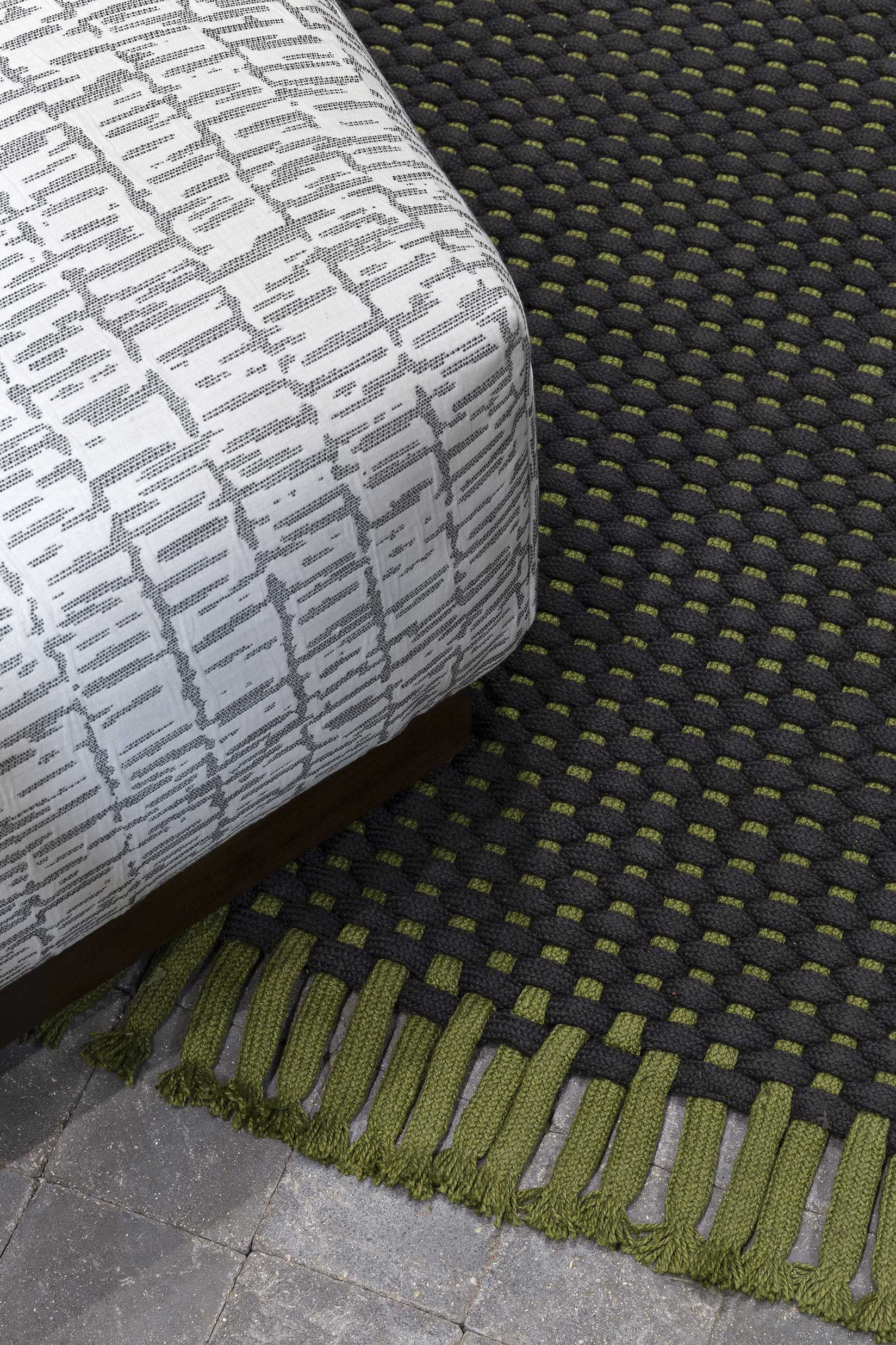 3-местный диван из красного дерева и ткани Exteta Sunset ARCH-00028080 - Вид №10