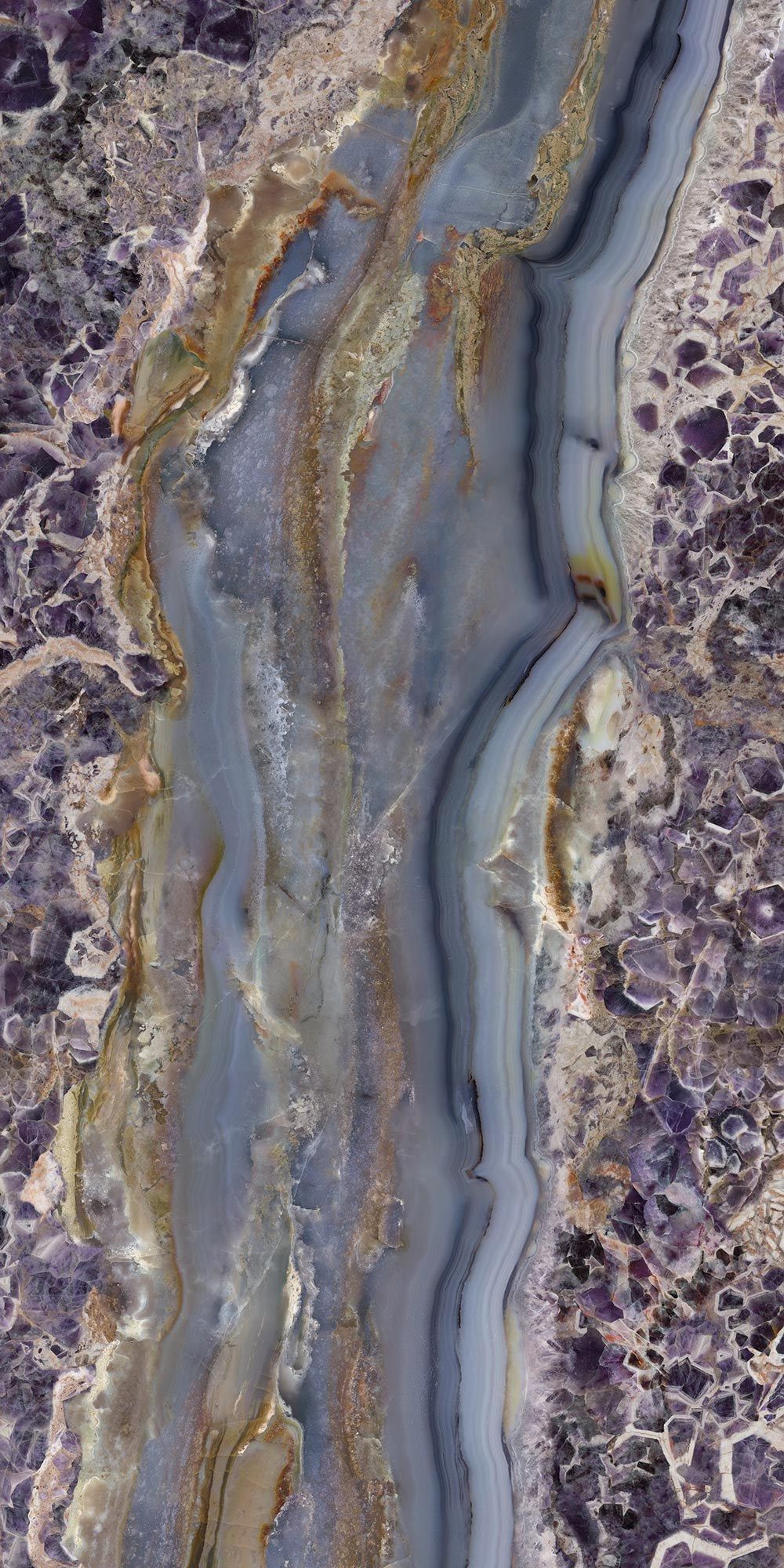 Декоративная панель из алюминия, стекла или ПММА Tecnografica драгоценные камни ARCH-00079684 - Вид №1