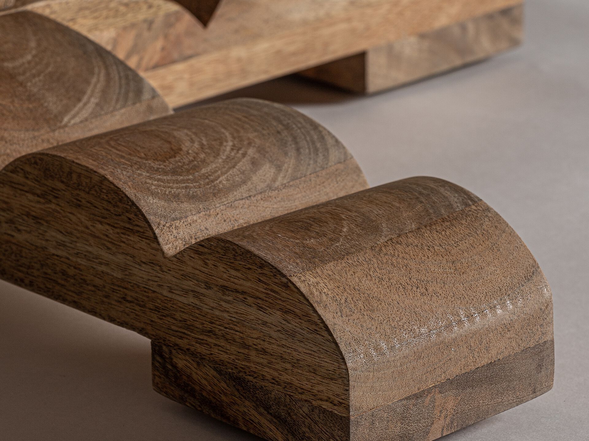 Круглый обеденный стол из манго Vical Home KEHRIG ARCH-00152803 - Вид №2