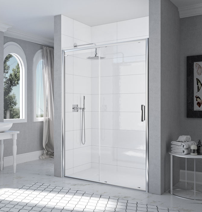 Дверь в нишу AR6SL170REC Merlyn Arysto Хромированный 