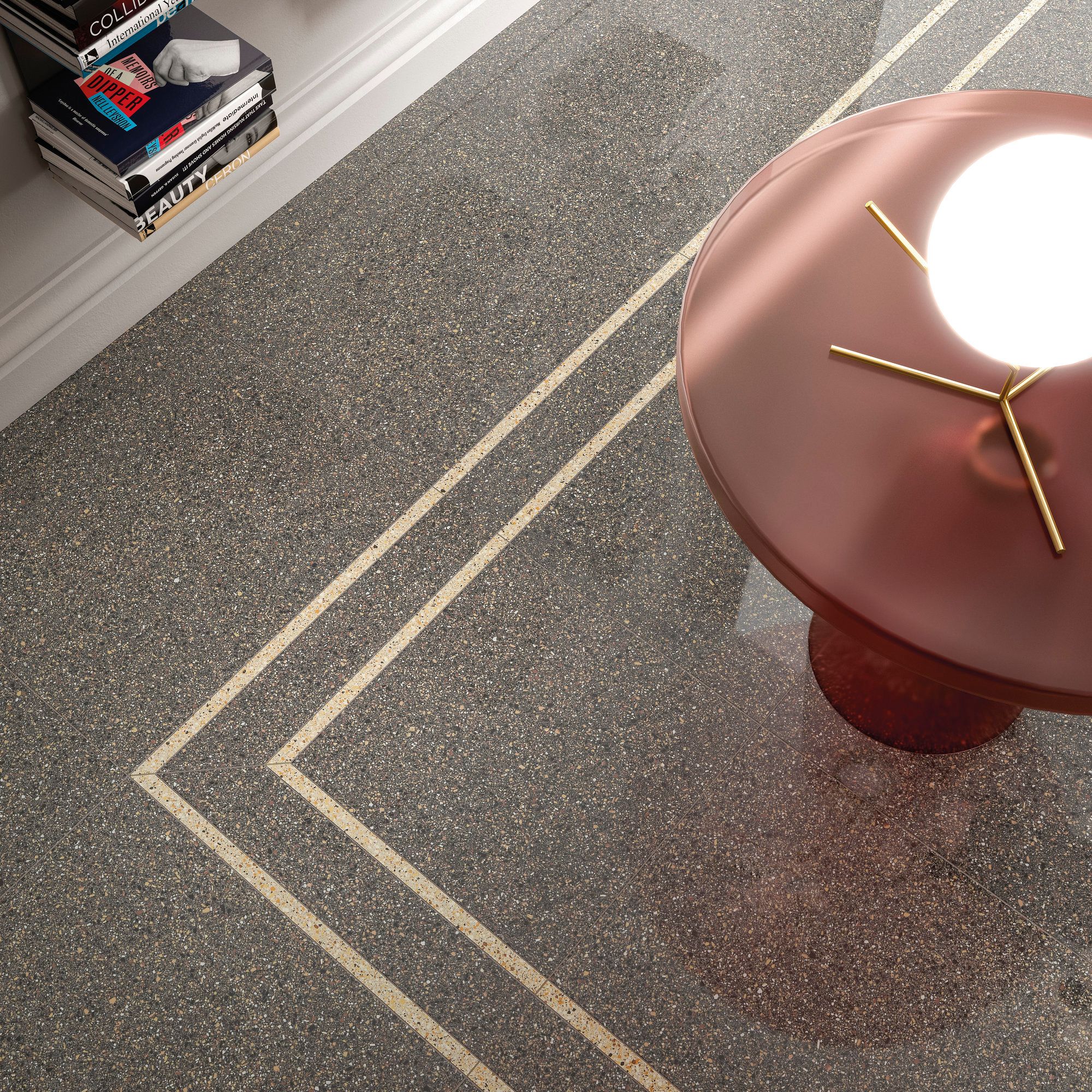 Пол / облицовка керамогранита с эффектом гранита для внутреннего и наружного применения FMG Palladio ARCH-00076191 - Вид №2