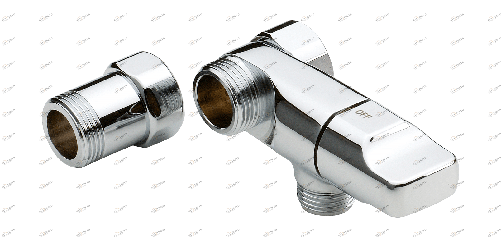 Oras 185 Кран спускной 185  Хром 