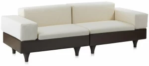 SLIDE Модульный садовый диван из полиэтилена