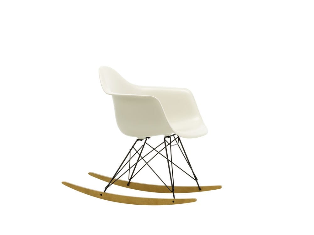 Мягкое тканевое кресло-качалка с подлокотниками VITRA Eames Plastic Chair ARCH-00023828 - Вид №77
