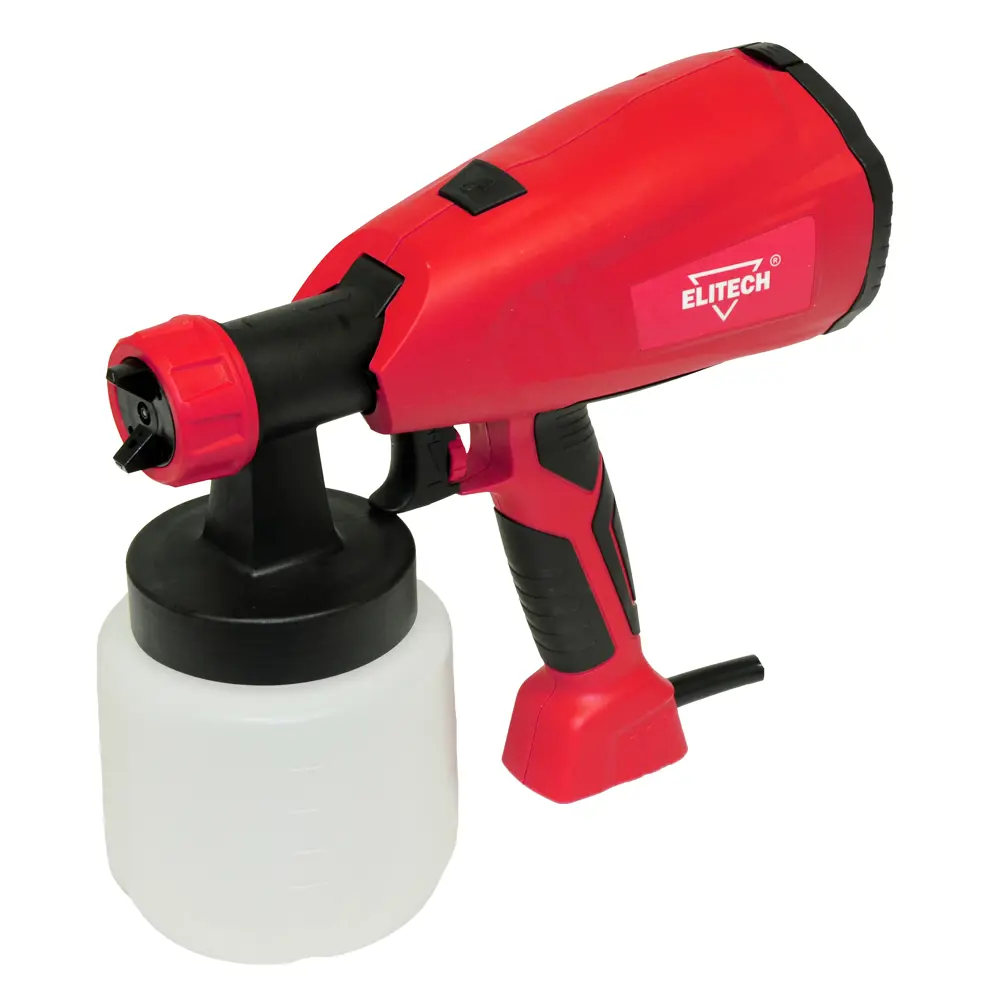 Краскопульт сетевой Elitech КЭ 400П, 400 Вт, 0.8 л/мин STLM-2164213