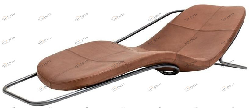 Driade Мягкое кожаное кресло для отдыха sun-id-1433237