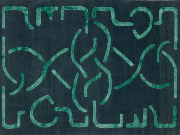 Прямоугольный ковер ручной работы Deirdre Dyson V&amp ARCH-00136286 - Вид №2