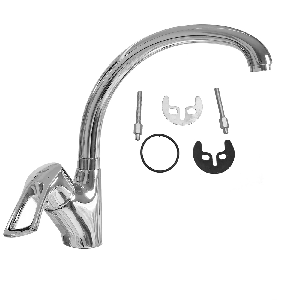 R1102 Смеситель для кухни однорычажный, боковой Raiber Zenos  - Вид №2