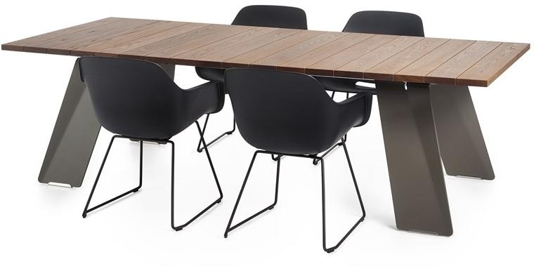 Extremis Прямоугольный деревянный стол sun-id-1347417 - Вид №4