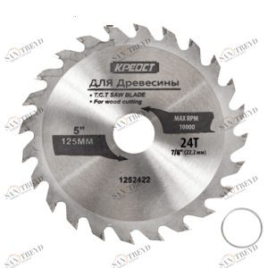 Диск пильный по дереву 160х36Tх22-20мм Креост 12918