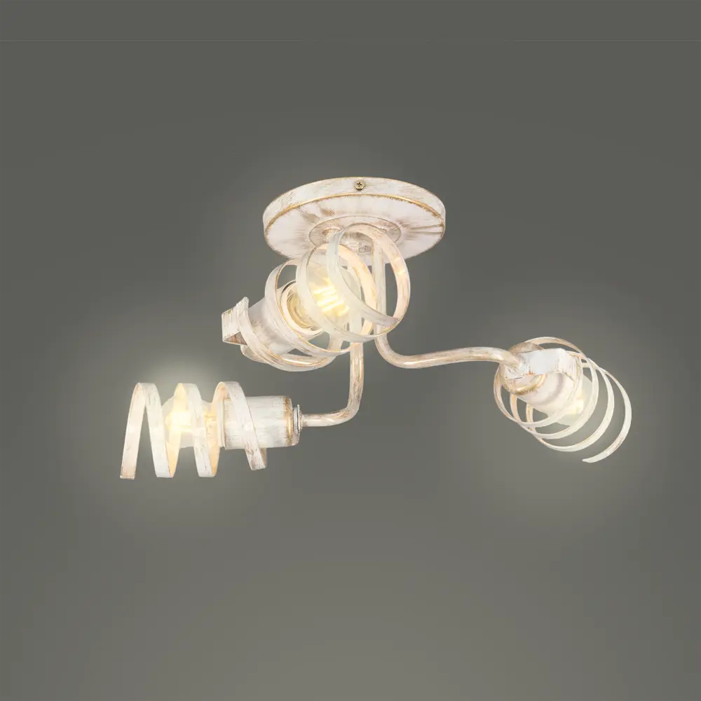 Люстра Фаэтон 3хЕ27х60 Вт цвет золото СВЕТУС STLM-2035155 - Вид №2