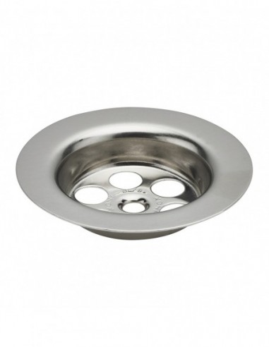 057100 000 00  Чаша для опорожнения ванны или раковины, Д. 70 мм, нержавеющая сталь Valentin Хром  - Вид №1