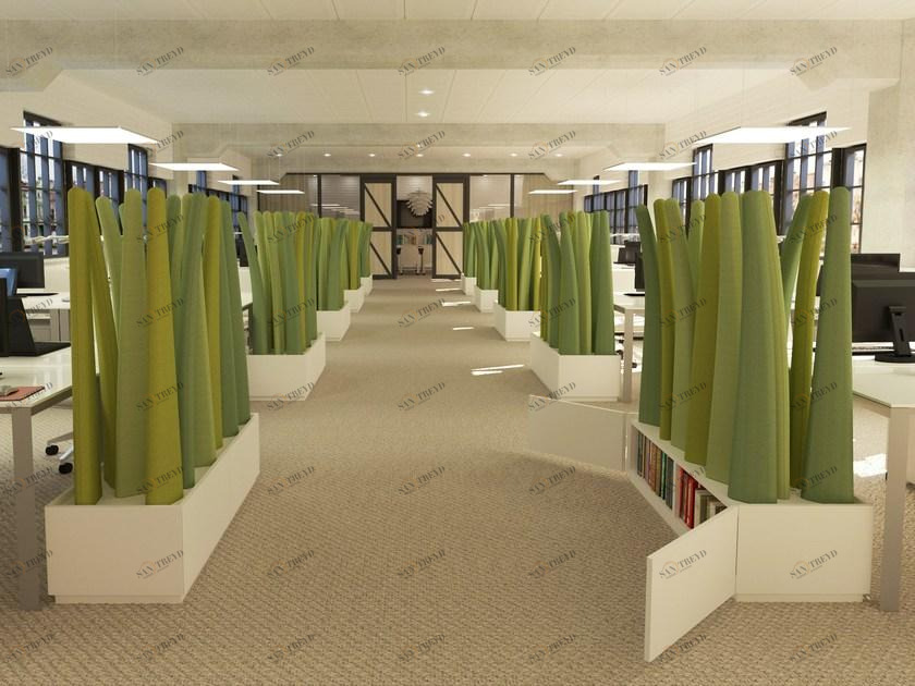 Ares Line Отдельностоящая звукопоглощающая перегородка для офиса sun-id-1402584