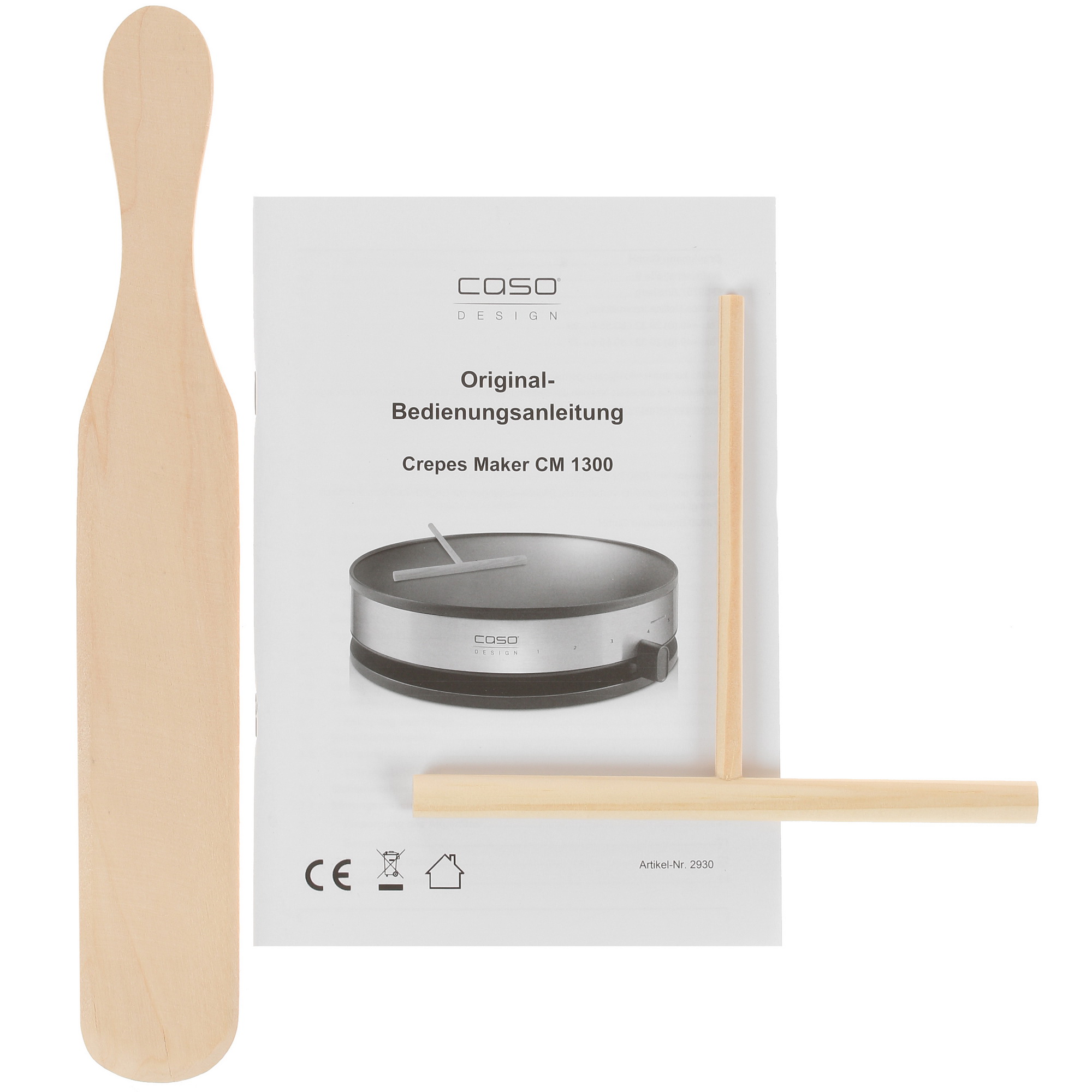 1121823 Блинница настольная CASO CM 1300 черный STDN-0129177 - Вид №5