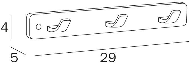INDA® Крючок для халата гостиницы Hotellerie sun-id-1388336 - Вид №2