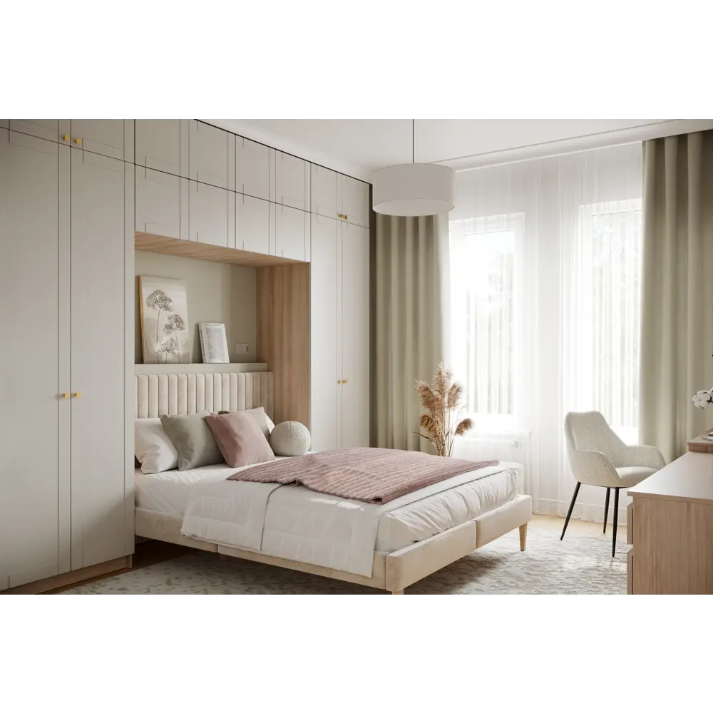 Santreyd Дверь для шкафа Лион Байонна белая матовая 39.6x63.6 см 89354827 STLM-1090965 - Вид №5