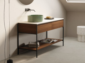 Напольный умывальник с ящиками