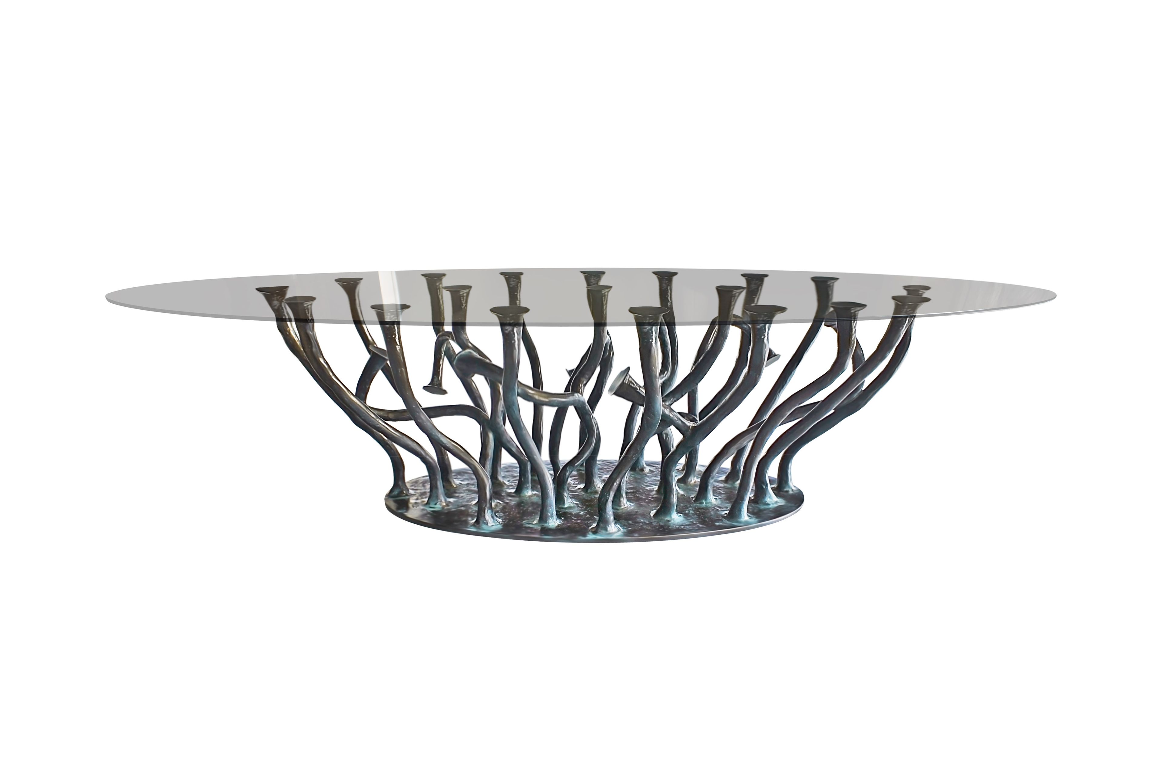 Обеденный стол из дерева и стекловолокна KARPA Allana ARCH-00002325 - Вид №3