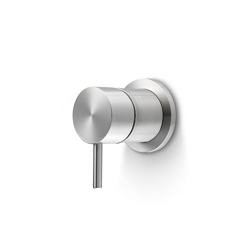 ONE101S Смеситель удаленный на 1 поток Linki ONE, Сатиновая Сталь