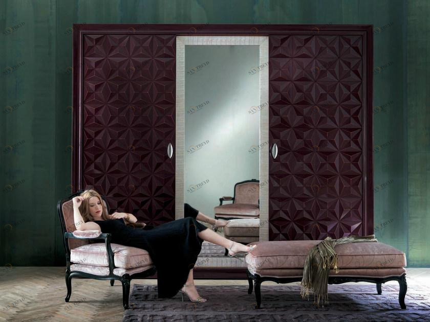 Bizzotto Лакированный шкаф с зеркалом Diamond 1045