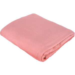 Плед, 180х200 см, фланель, цвет розовый