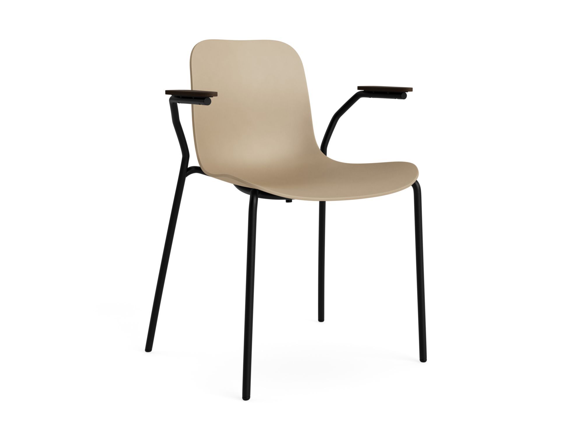 Пластиковый стул с подлокотниками NORR11 Langue ARCH-00132165 - Вид №13