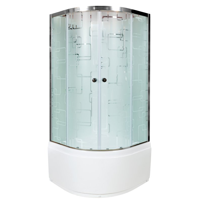 ЕМ2712 R N LED Душевая кабина DETO Серия ЕМ ЕМ4580 стандартная - Вид №19
