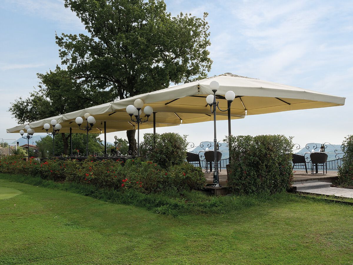 Зонт с телескопическим центральным полюсом Ombrellificio Poggesi MAGNUM ARCH-00058265 - Вид №3