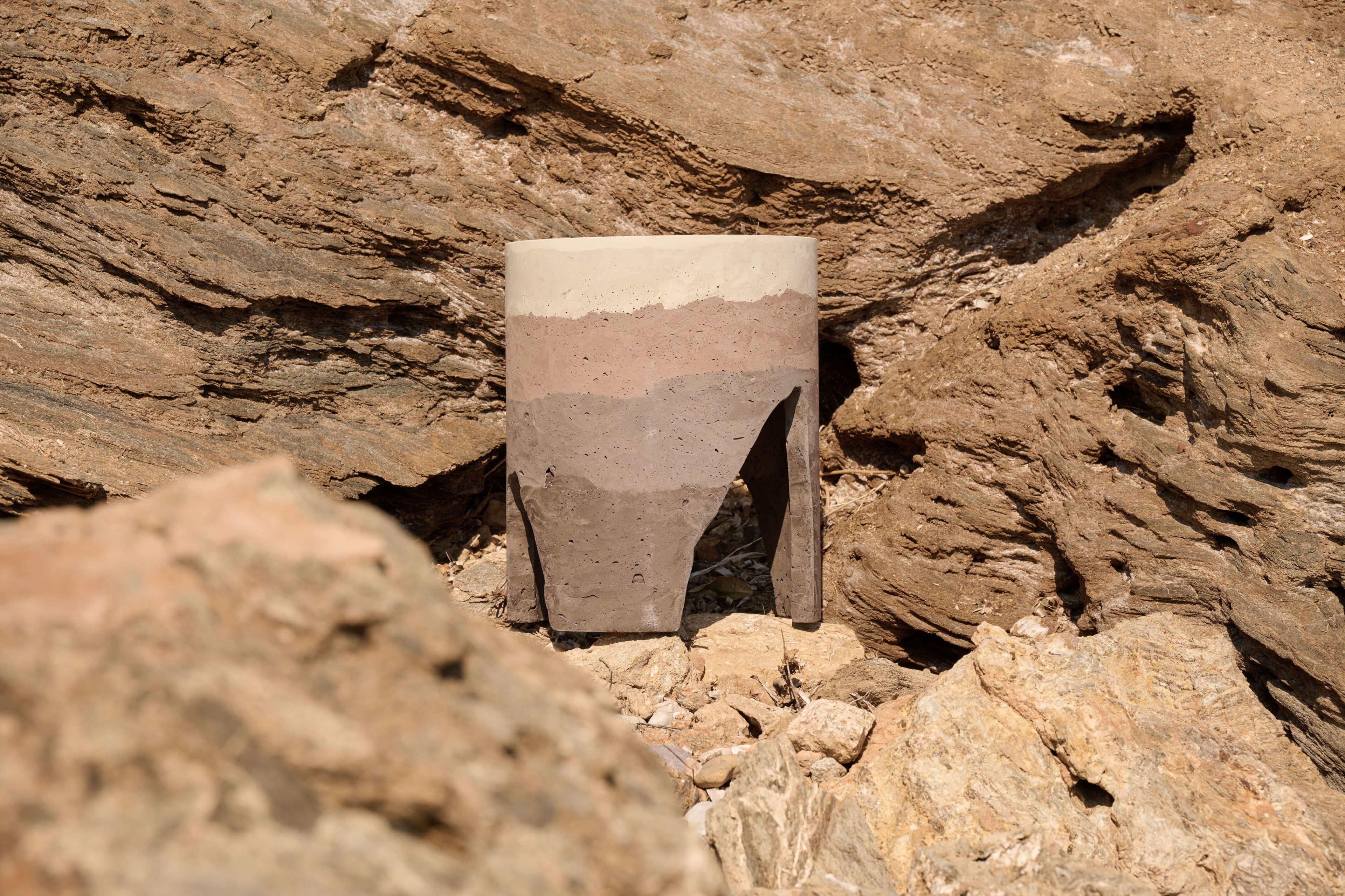 Бетонный стул URBI et ORBI Medius Terra ARCH-00110010 - Вид №5