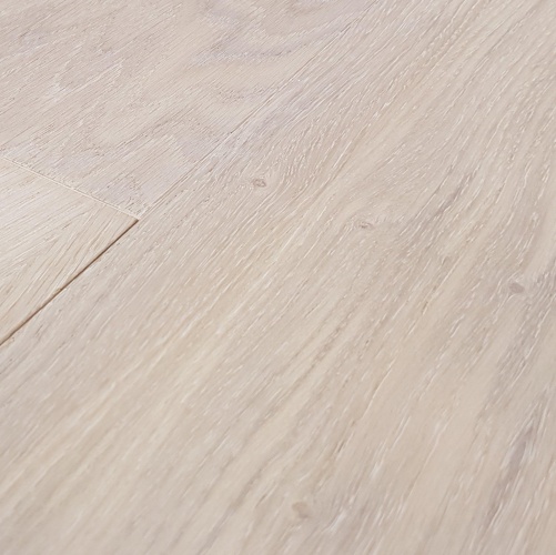 Инженерная доска Стандарт Белый Пепел Дуб Селект (Гладкая) 1500х156 мм 2000400002 - Вид №2