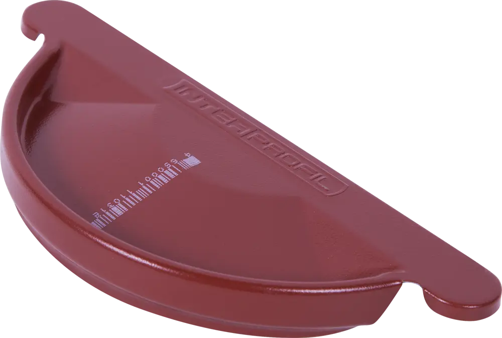 10009033 Заглушка желоба левая/правая цвет красный STLM-1018839