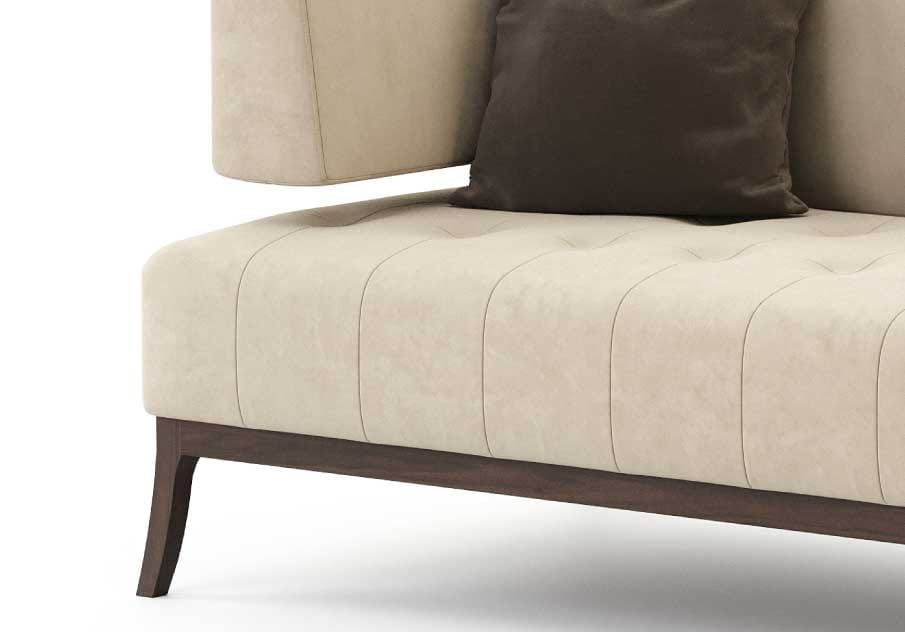 Бархатная мягкая спальная кровать Stylish Club Passione ARCH-00142140 - Вид №3