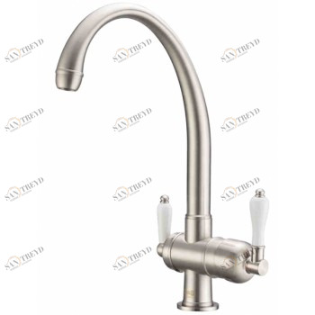 Zorg ZR 329 YF Satin Смеситель для кухни Zorg 395х220 